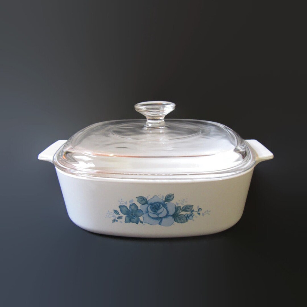 Corningware Blue Velvet 2 Liter Casserole Dish, 19971998 Corning