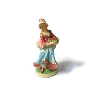 Chalkware Impostor; Chalkware Figurine, Chalkware Statuary, Antique Chalkware, Vintage Chalkware, Female Figurine, Female Statuary