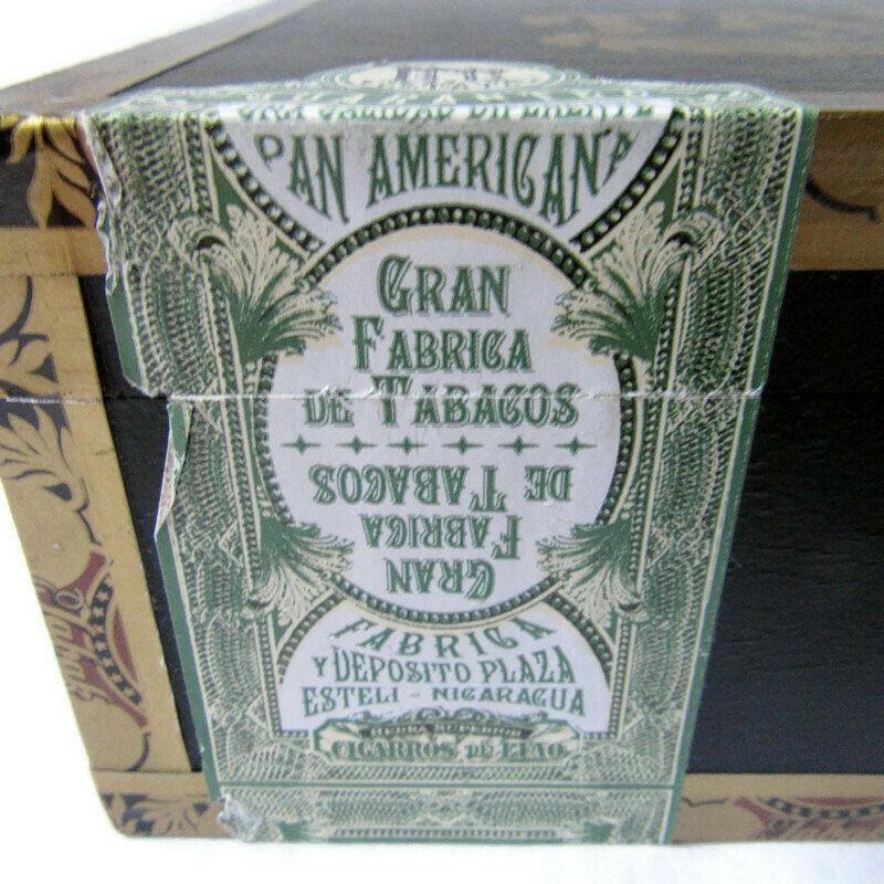 Zigarrendose Tabak Especial Holz Zigarrenkiste Vintage | Etsy
