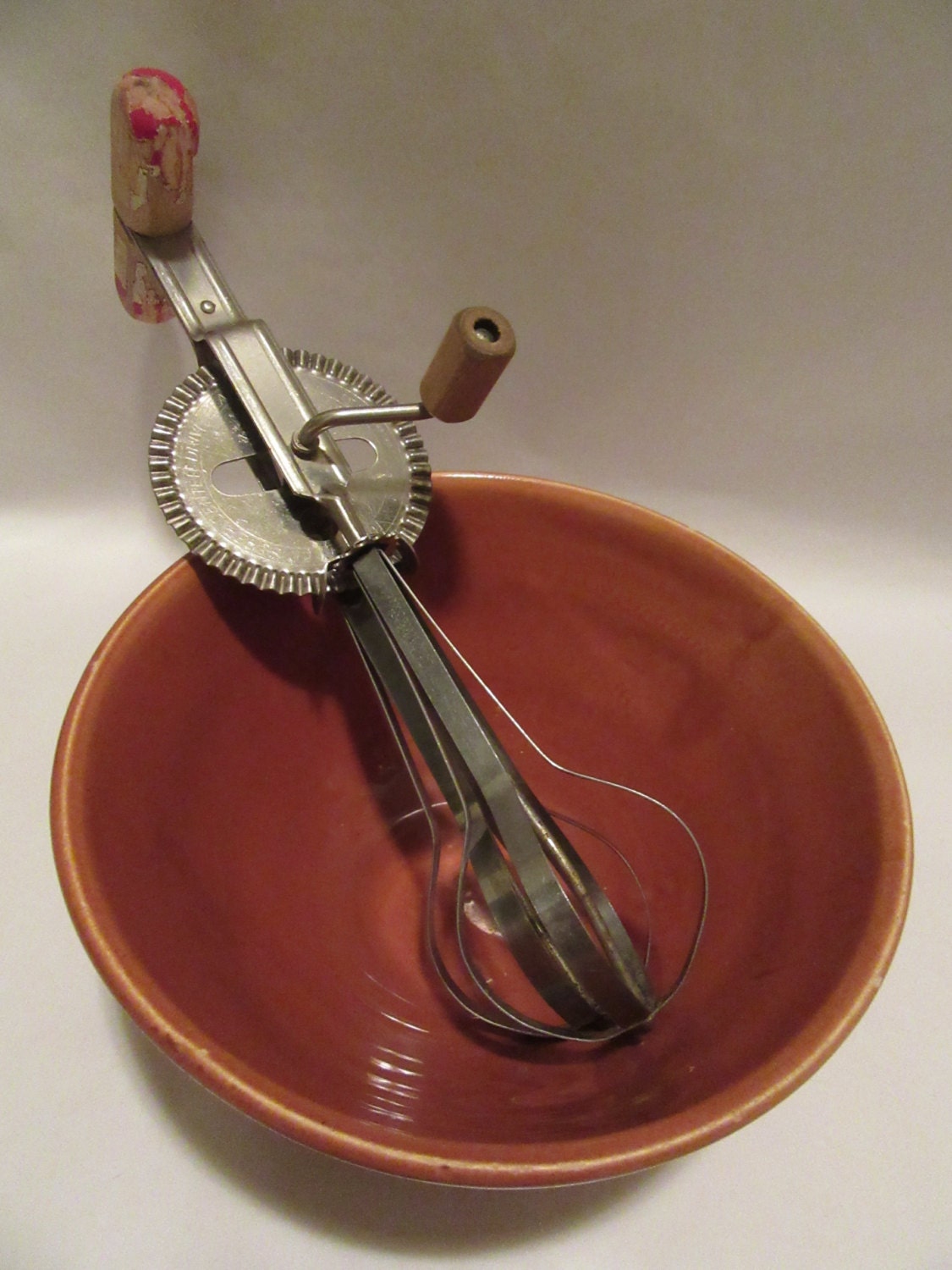 Antique Beater Antique Egg Beater Hand Held Beater Wood Etsy