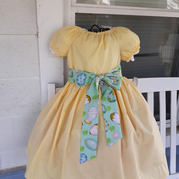 Girls Easter Dress Etsy