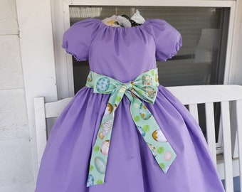 Girls easter dress, girls dress, girls spring dress, Girls clothing, birthday dress, sizes 2T, 3T, 4T, 5, 6, 7, 8, 10, 12