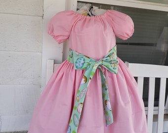 Girls Easter dress, girls dress, girls spring dress, Girls clothing, birthday dress, sizes 2T, 3T, 4T, 5, 6, 7, 8, 10, 12