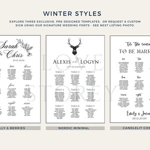 Order of the Day Sign - Wedding Vinyl Decal (Custom Sizes Available) image 14