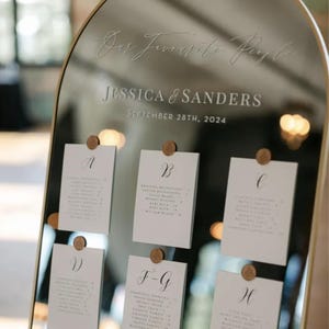 Vinyl Heading ONLY • DIY Wedding Table Plan • Vinyl Lettering/Vinyl Sign for Mirrors, Acrylic and Wooden Boards • Video instructions