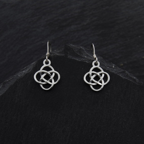Orecchini Pendenti Argento 925 Con Nodo Celtico – Gioielli In Confezione Regalo – Alexander Castle - 2