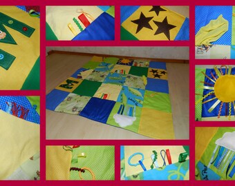 handmade baby play mat