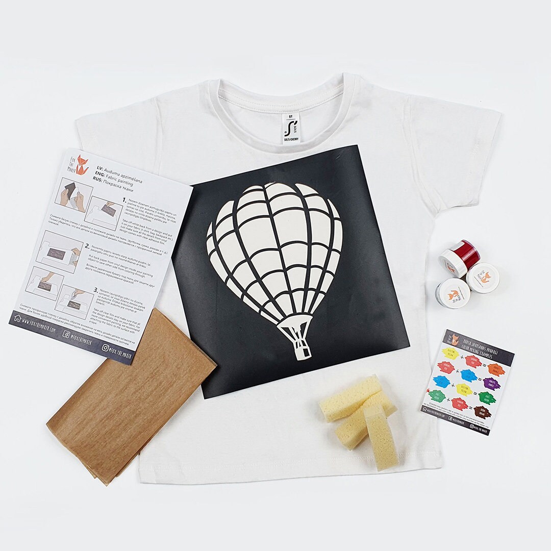 Make Your Own Tshirt Kit for Children Tshirt Painting Kit Etsy