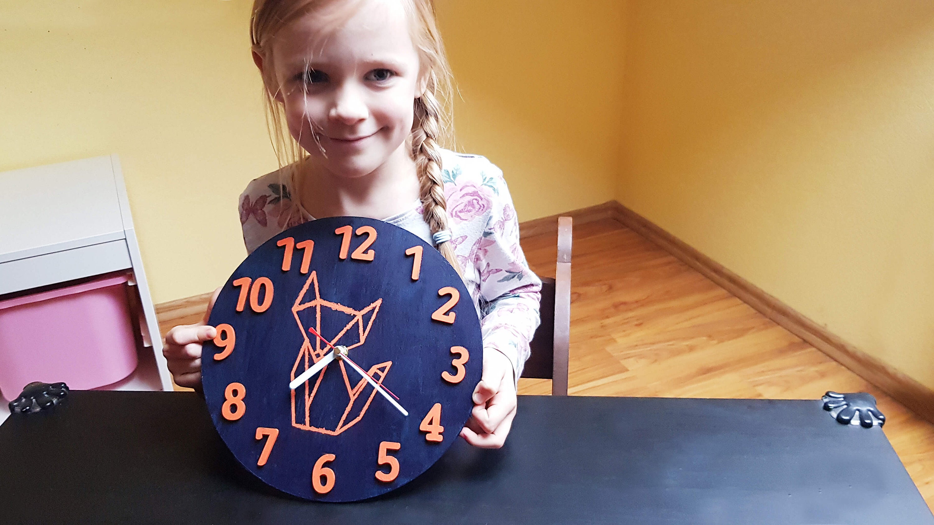 DIY make clock kit for kids Make your own unique wall clock Etsy