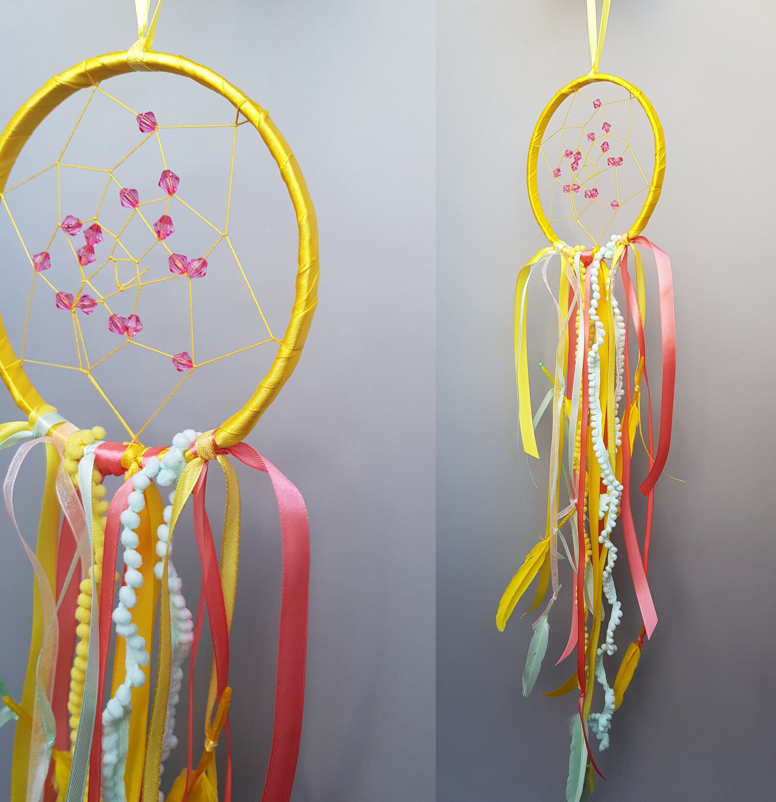 DIY Traumfänger Set in Pastelltönen Mach deinen eigenen Etsy