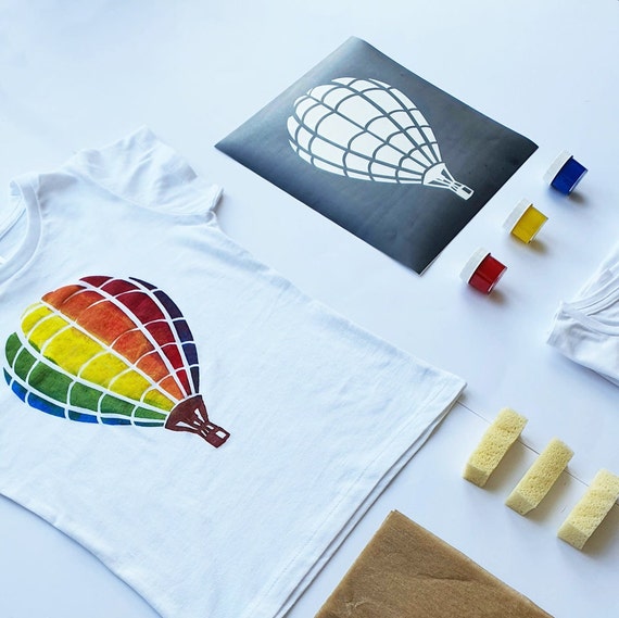 Make Your Own Tshirt Kit for Children Tshirt Painting Kit Etsy