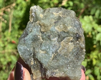 Labradorite chunk, rainbow stone, raw stones, rocks and minerals, sallysgemtreasures