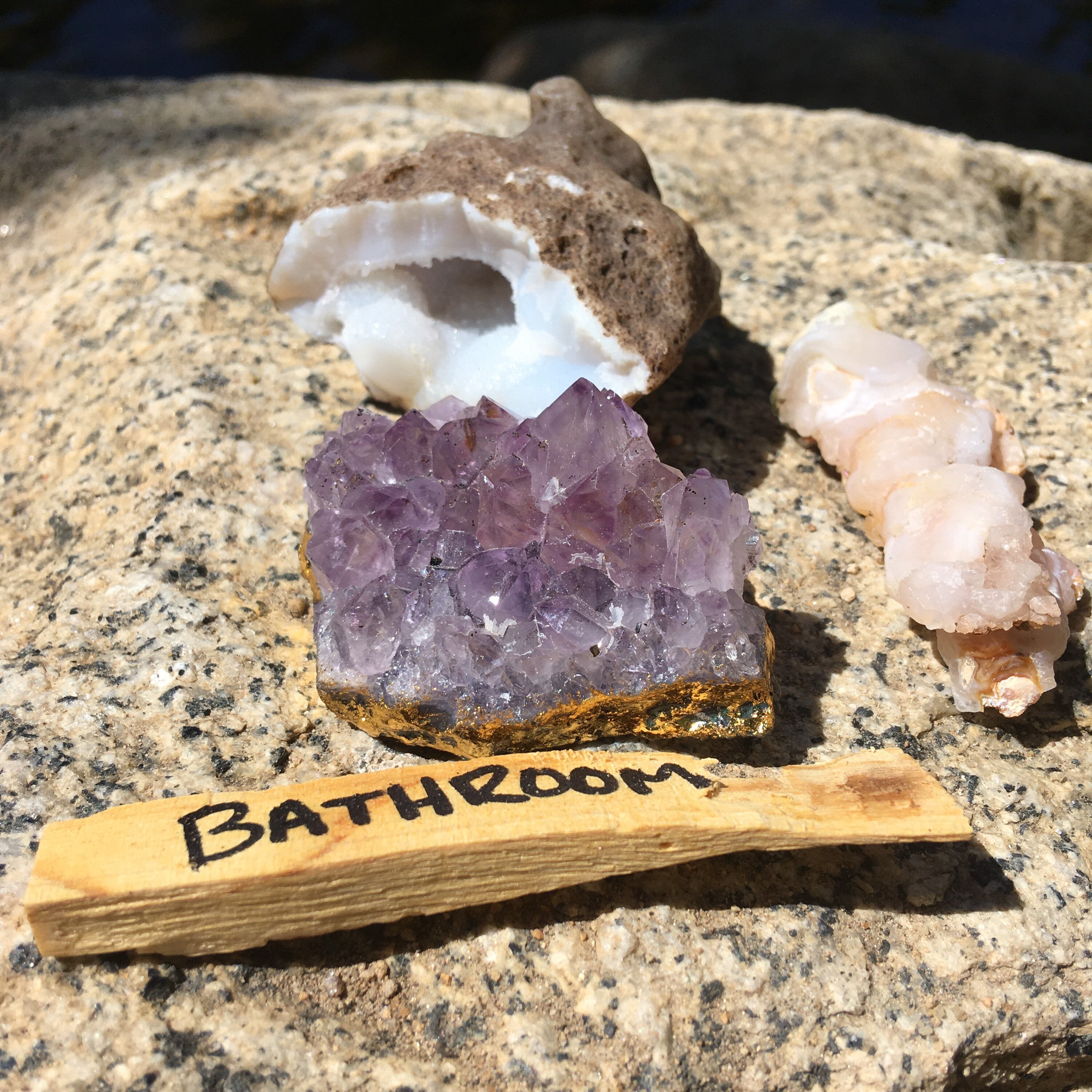 Bathroom crystal set crystals for home crystals for rooms Etsy