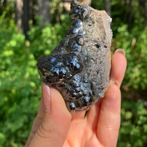 Botryoidal hematite, bubbly rocks, raw minerals