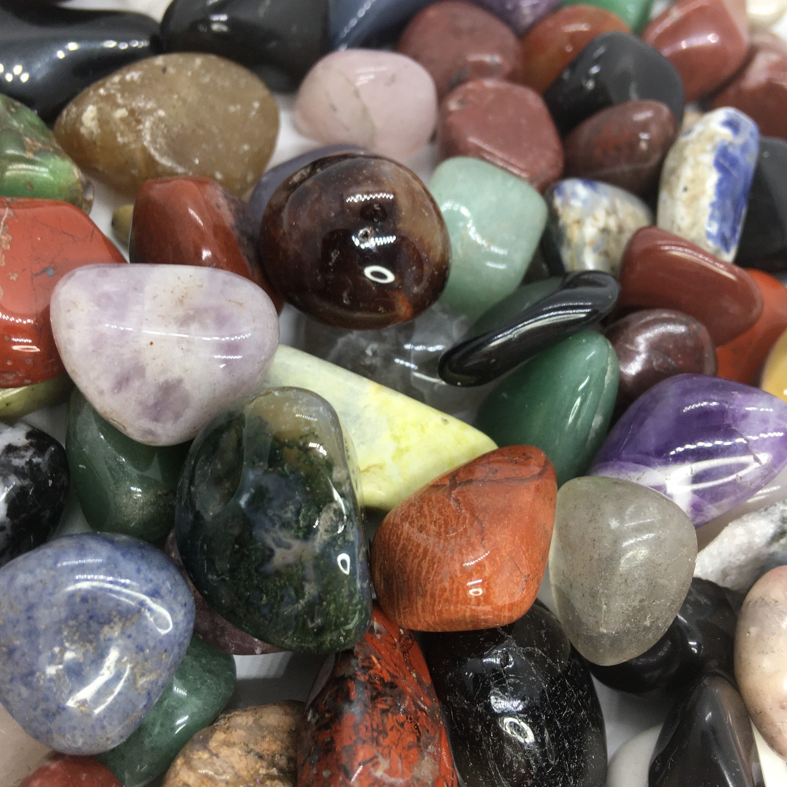 Polished stones polished rocks 1 pound of polished rocks Etsy