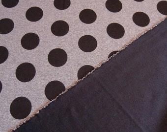 Interlock, Doubleface mit  maxi Dots von  Lillestoff