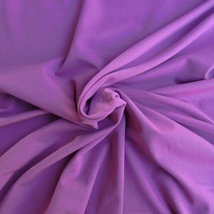 Stretch- Jersey orchid, Lillestoff