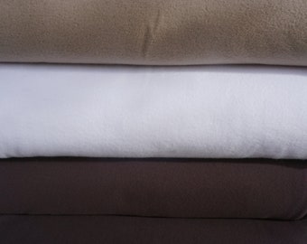 Cotton fleece from Albstoffe to choose from