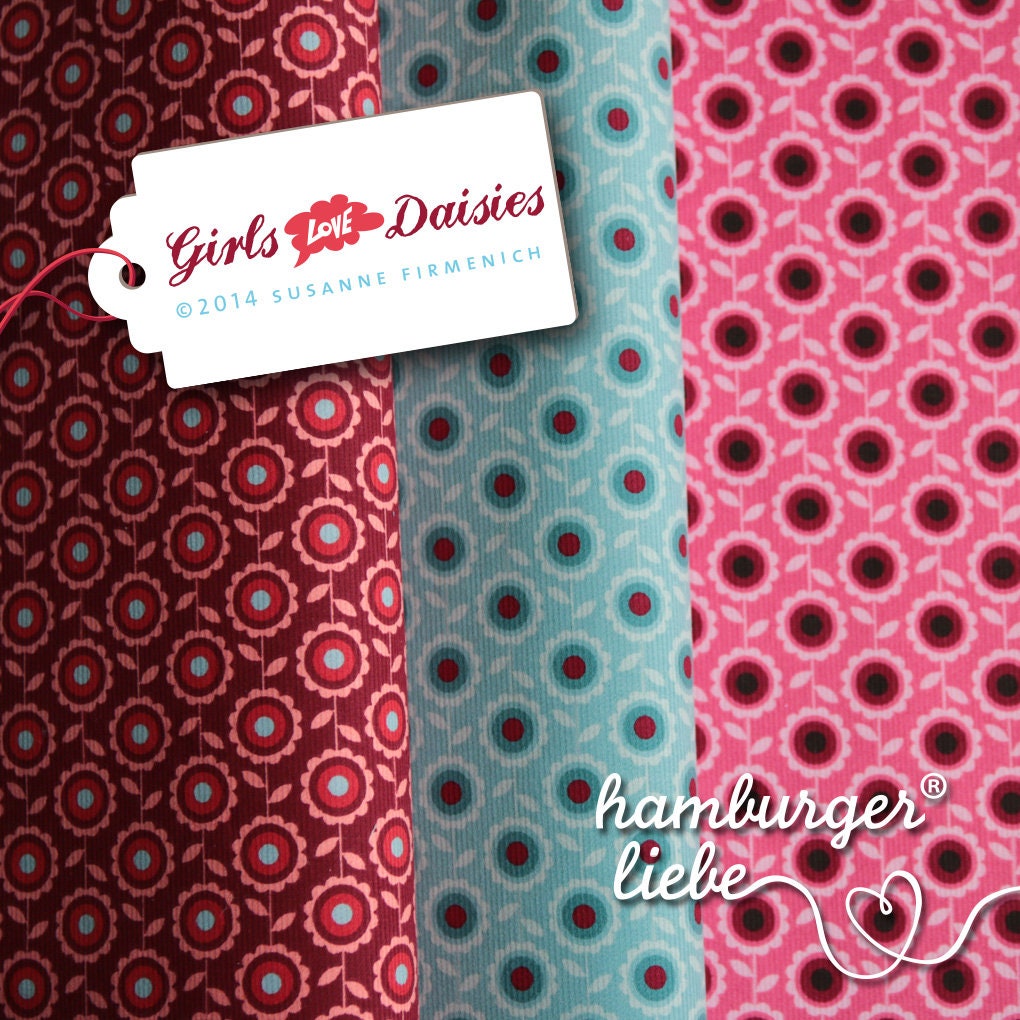 Hamburger liebe polka dots
