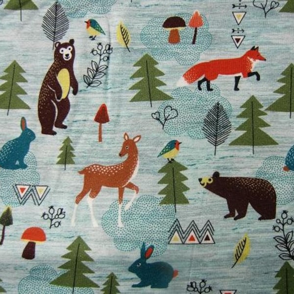 Hilco, Sweat Wallstory with forest animals from Hilco