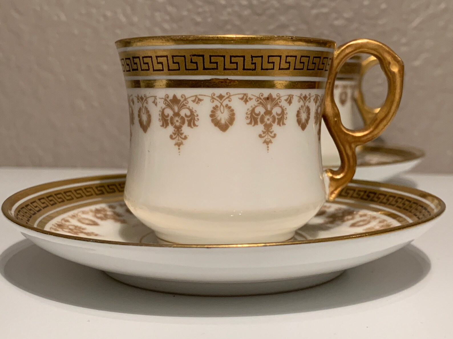 D & C France Limoges Pair of Porcelain Demitasse Tea Cups and Etsy