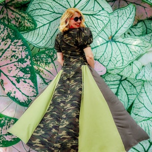 Robe de mariée camouflage on sale