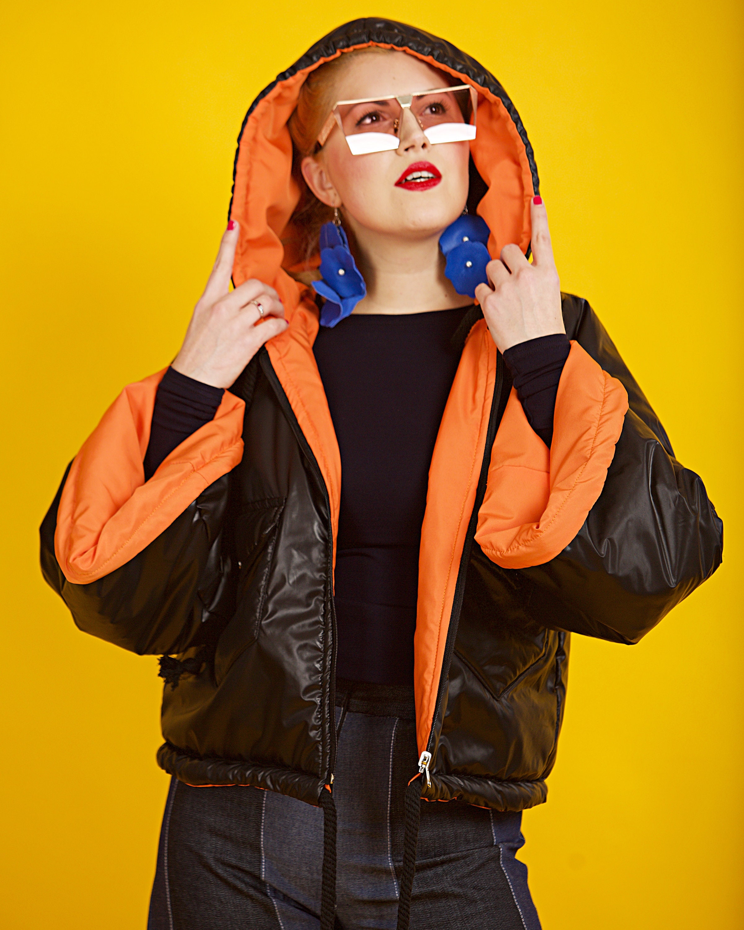 Double Face Short Jacket Spring Jacket 