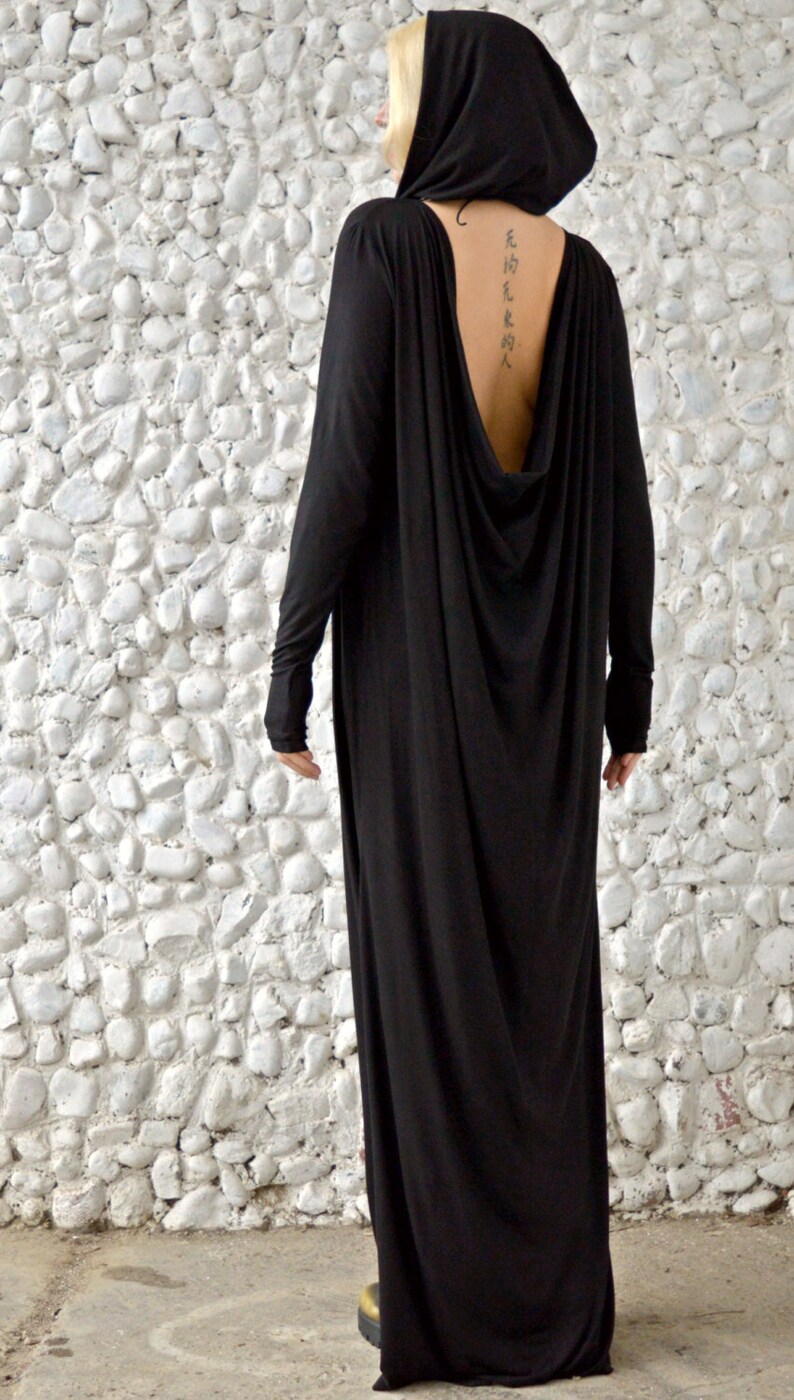 moroccan dress with hood