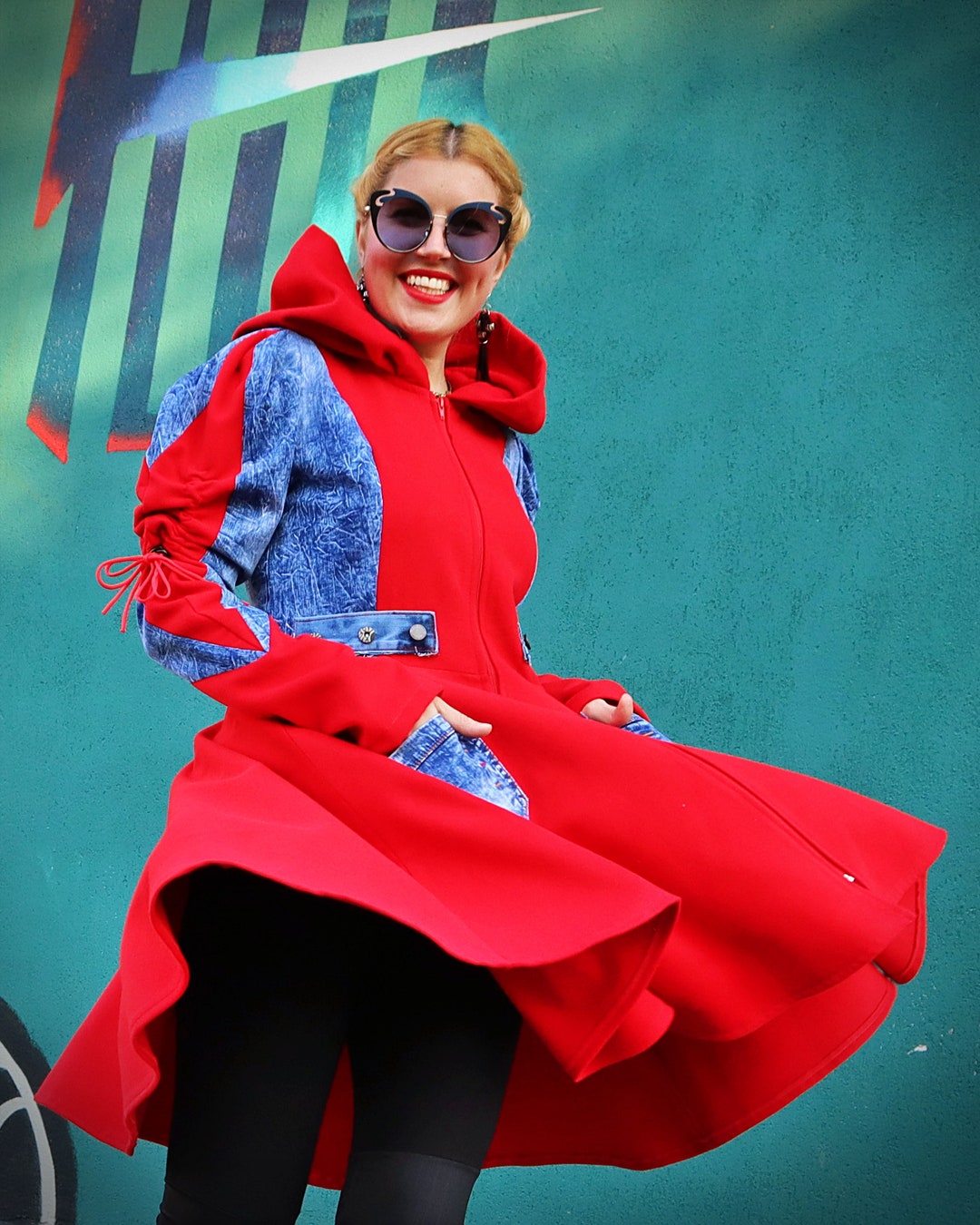 Denim Rocker Coat