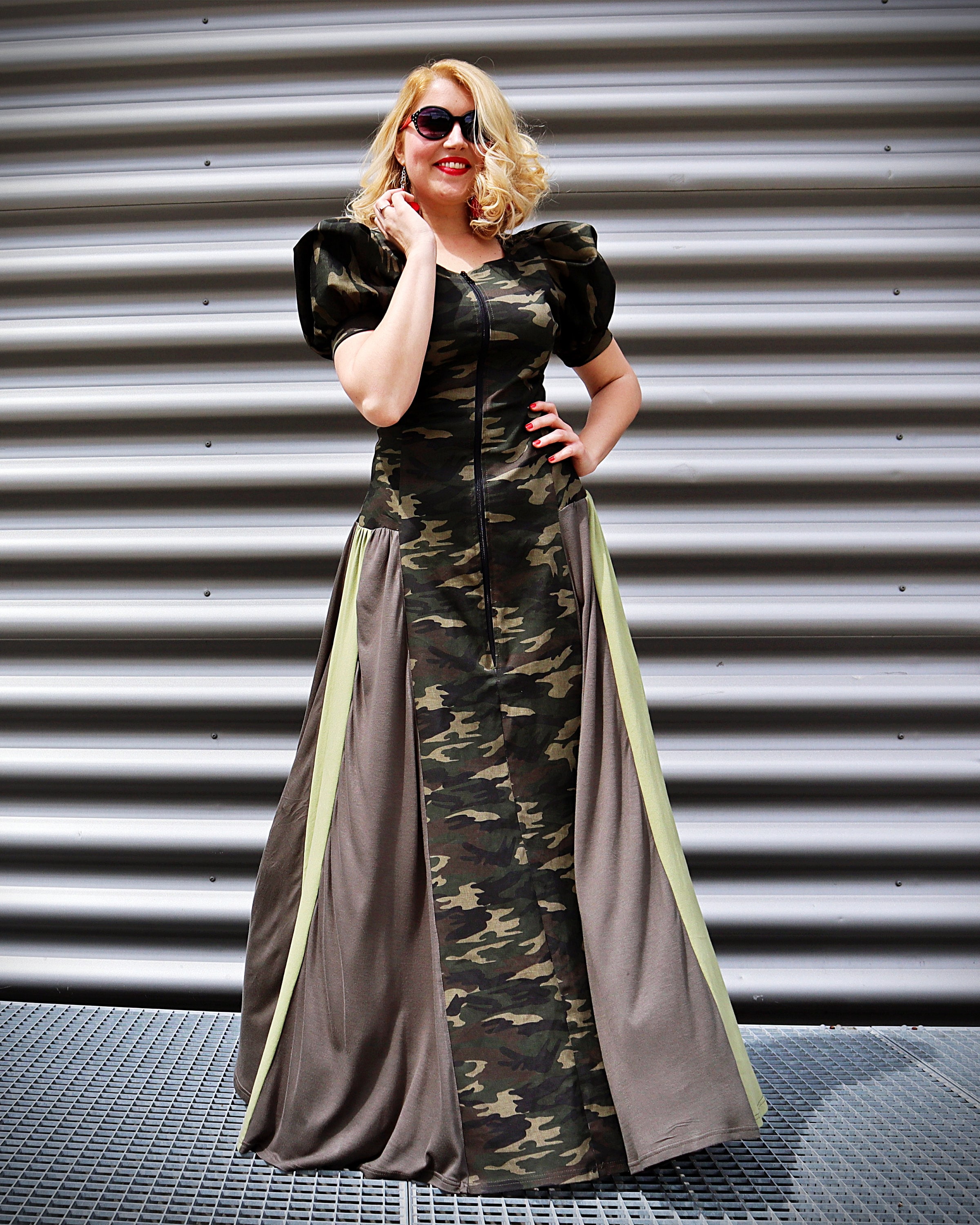 Plus size hotsell camouflage dresses
