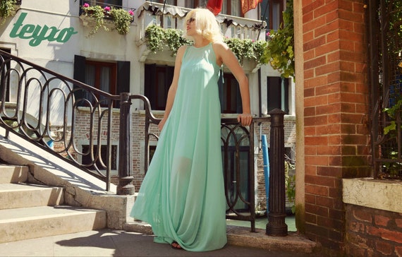 turquoise summer dress for wedding