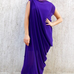 Purple Maxi Dress Party Maxi Kaftan Plus Size Maxi Dress - Etsy