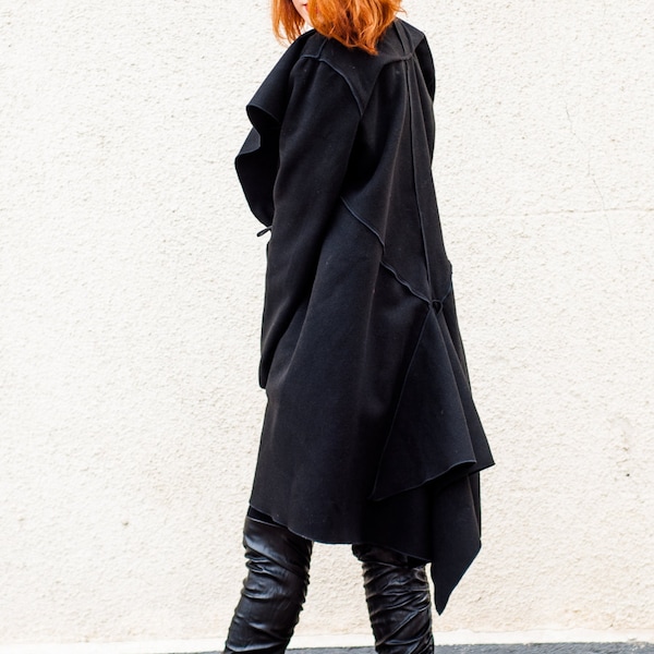 Asymmetrical Coat - Etsy