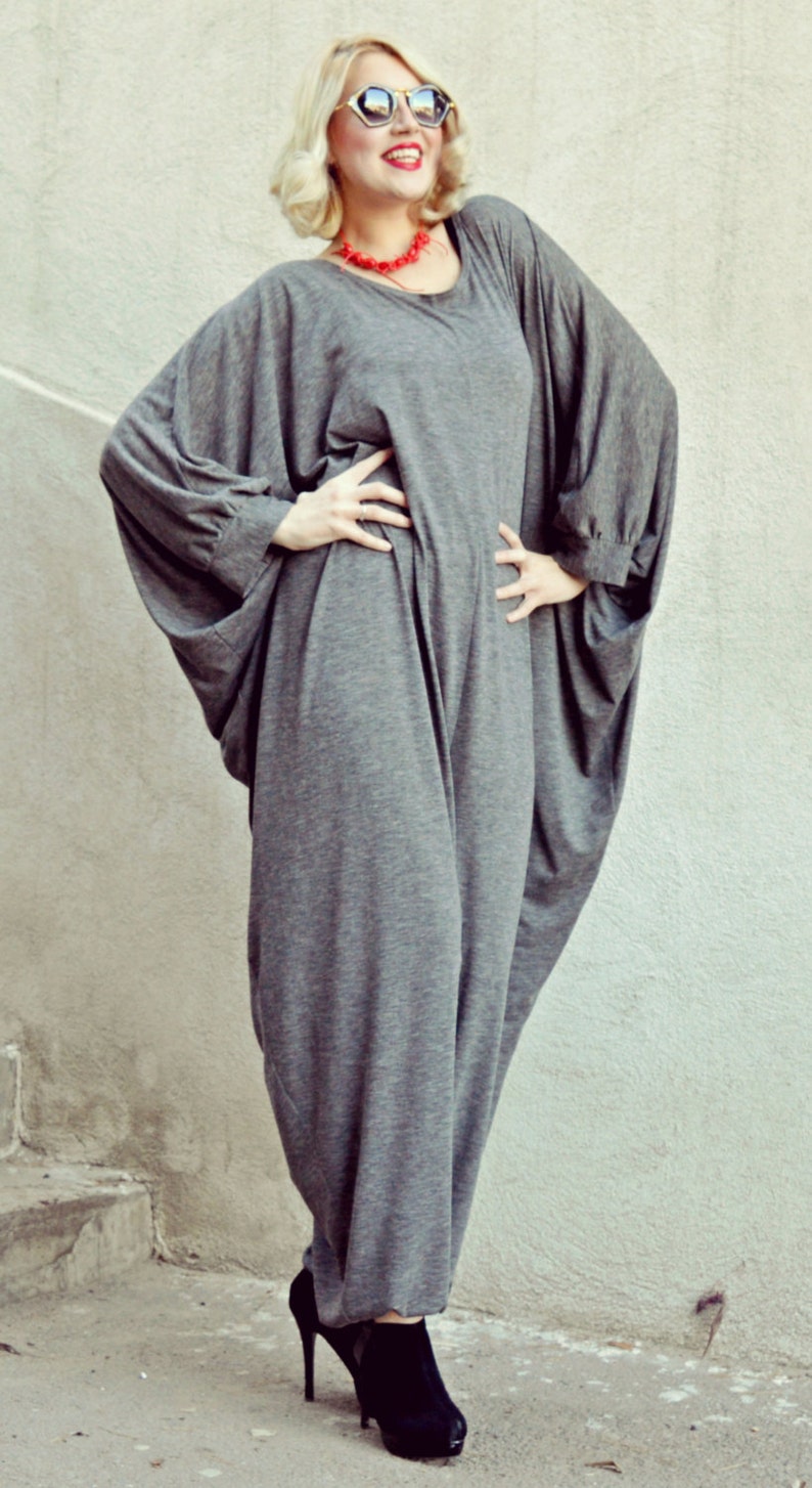 Plus Size Gray Jumpsuit Baggy Drop Crotch Jumpsuit Summer Wide Etsy