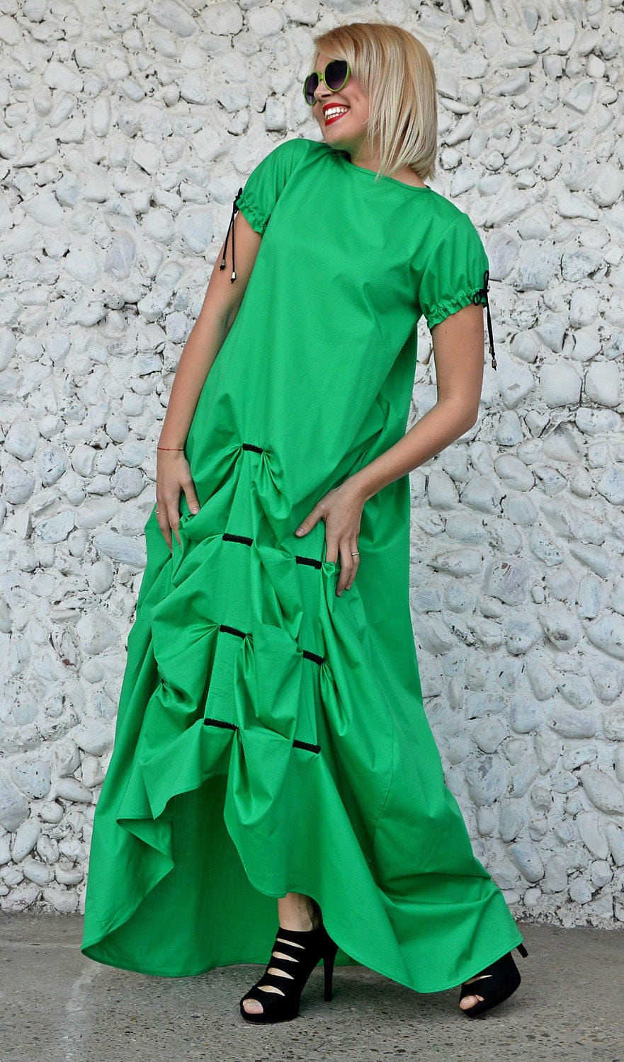 Summer Dress Romantic Clothing Party Dress Cotton Robe Maxi | Etsy