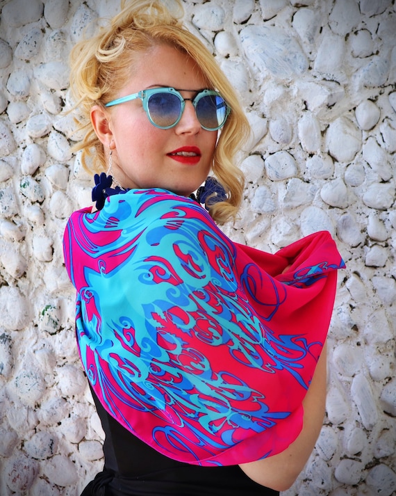 Chiffon scarves online sale