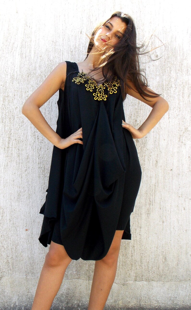 Loose Black Jumpsuit Dress / Plus Size Loose Dress Jumpsuit Etsy