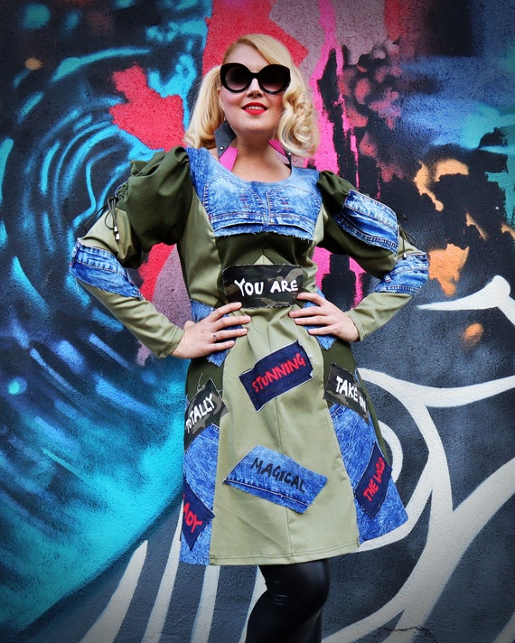 Sweatshirt material dress sale