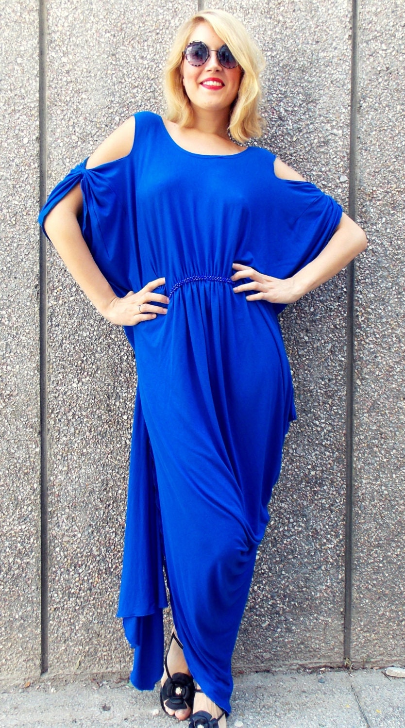 Summer off Shoulder Dress Plus Size Kaftan Party Dress | Etsy