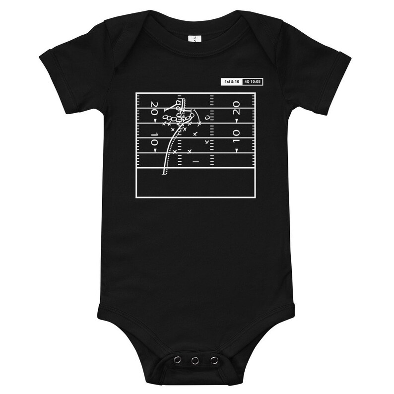 1969 Greatest Ohio State Football Plays Baby Bodysuit 1st National Championship