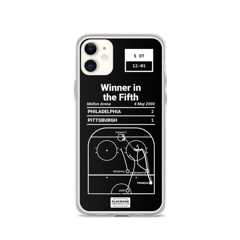 Greatest Flyers Plays iPhoneCase: Winner in the Fifth 2000 iPhone 11