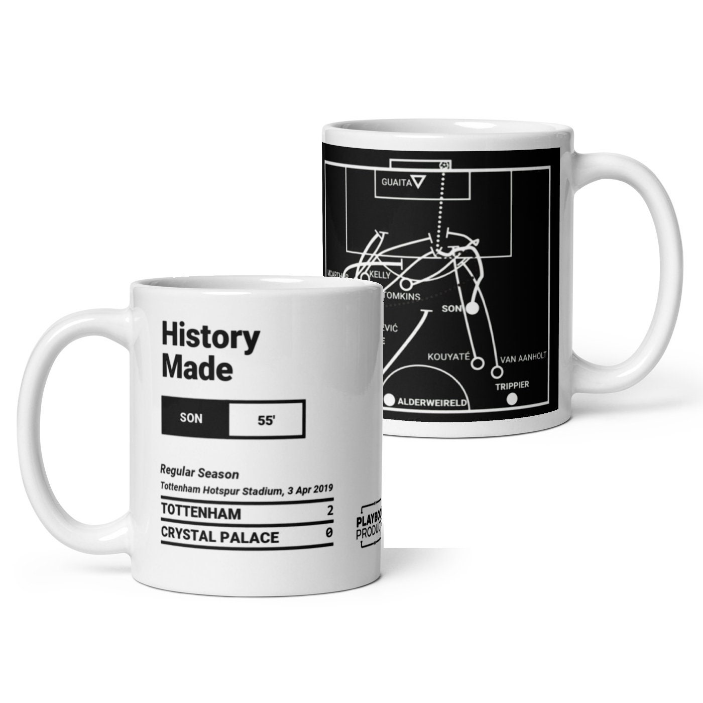 Greatest Tottenham Hotspur Plays Mug: History Made (2019)