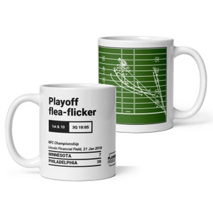 Greatest Eagles Plays Mug: Playoff flea-flicker (2018)