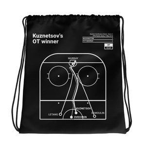 Greatest Capitals Plays Drawstring Bag: Kuznetsov's OT winner (2018)