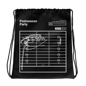 Greatest Lions Plays Drawstring Bag: Postseason Party (1992)
