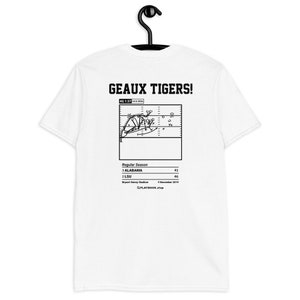 Greatest LSU Football Plays T-shirt: Geaux Tigers! (2019)