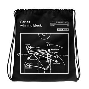 Greatest Nets Plays Drawstring Bag: Series winning block (2014)