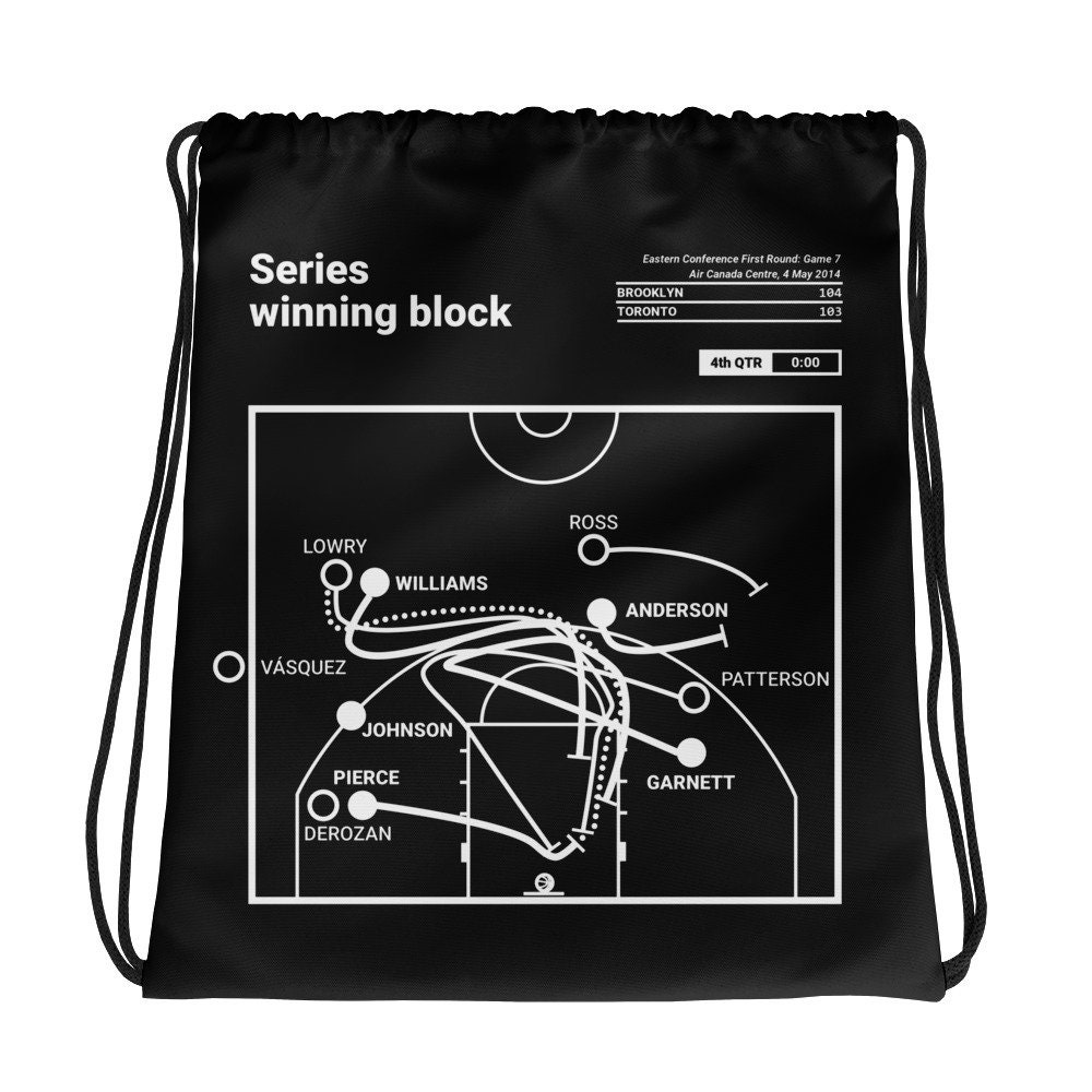 Greatest Nets Plays Drawstring Bag Series Winning Block | 2014