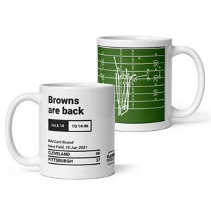 Greatest Browns Plays Mug: Browns are back (2021)