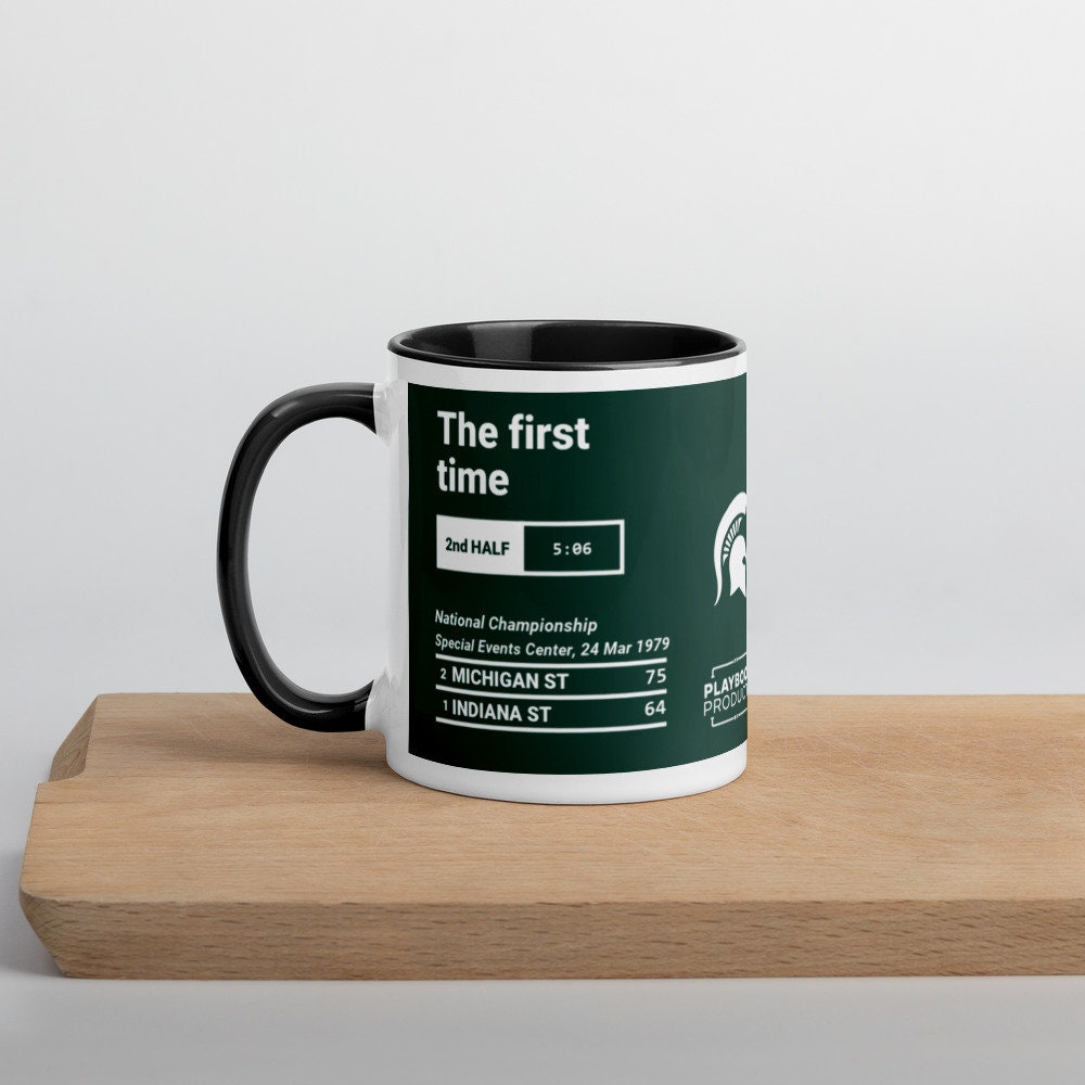 Greatest Michigan State Basketball Plays Mug: the First Time (1979) - Etsy